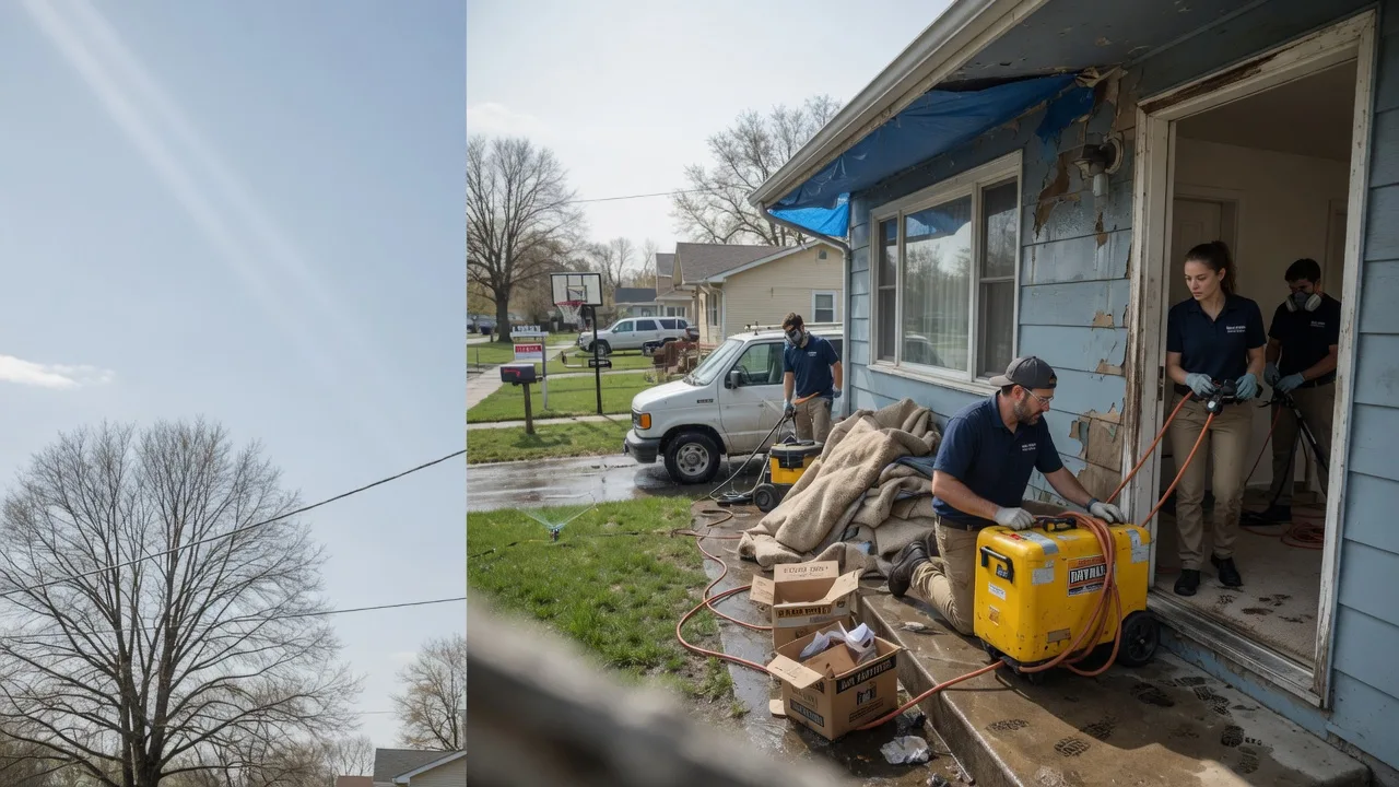 Basement Flood Cleanup in Pawnee, OK near me